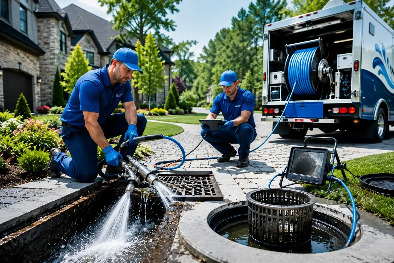 Local outdoor drain cleaning professionals in Southwick, MA